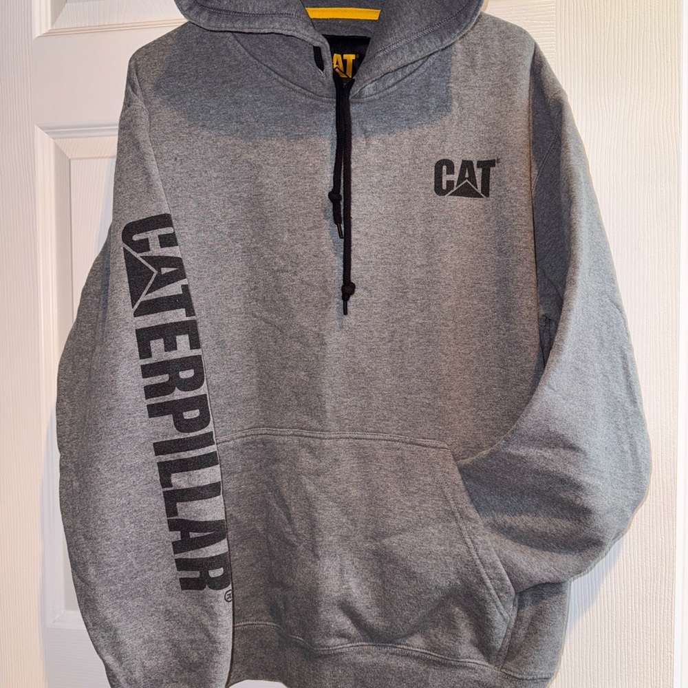 Caterpillar Gray Hoodie 🐛